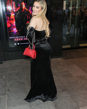 Load image into Gallery viewer, Crystal beaded Velvet Gown
