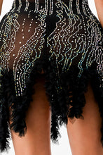 Load image into Gallery viewer, Kendals Feather Crystal Dress
