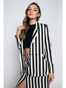 Coco striped Blazer