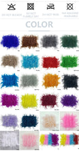 Load image into Gallery viewer, Ostrich Feather Mini Skirt and cropped Top Set
