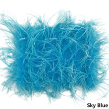 Load image into Gallery viewer, Ostrich Feather Mini Skirt and cropped Top Set

