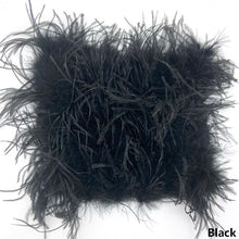 Load image into Gallery viewer, Ostrich Feather Mini Skirt and cropped Top Set
