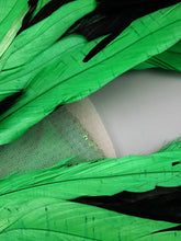 Load image into Gallery viewer, Green Feather Embellished Sequin Dress
