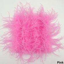 Load image into Gallery viewer, Ostrich Feather Mini Skirt and cropped Top Set

