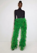 Load image into Gallery viewer, Designer Style Puffy Feather Jeans
