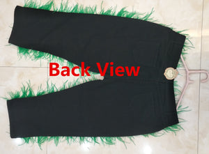 Designer Style Puffy Feather Jeans