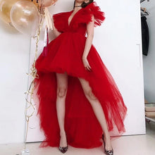 Load image into Gallery viewer, Deep V Neck Tutu dress
