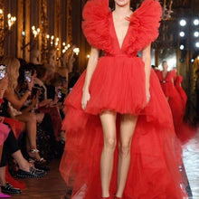 Load image into Gallery viewer, Deep V Neck Tutu dress
